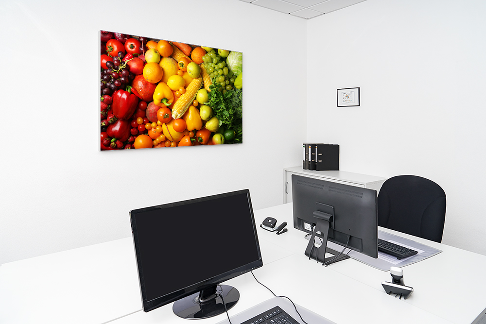 Artikelbild Absorberbild - Ein Korb voller Früchte 50x50x5,5cm