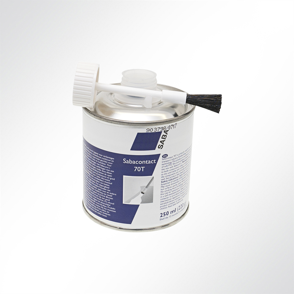 Artikelbild Saba 70T Kleber mit Pinsel für LKW, PVC Plane, Teichfolien 250ml