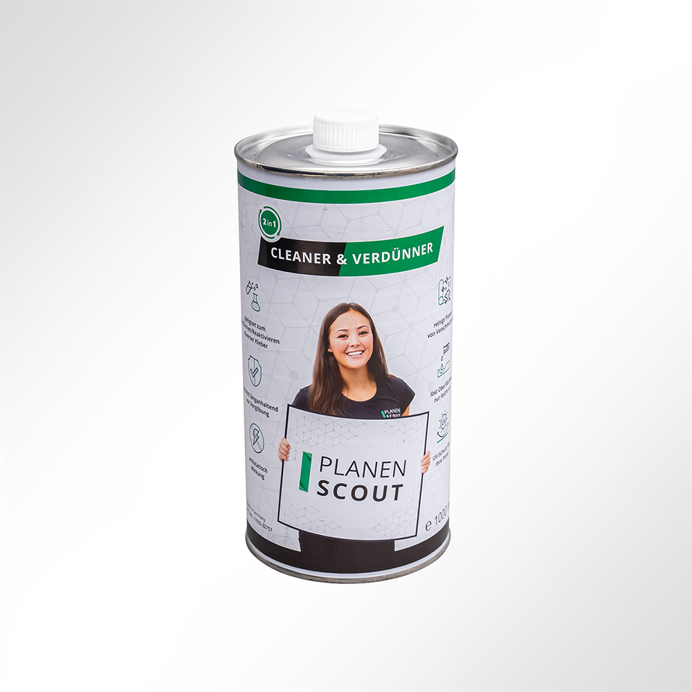 Artikelbild PS 2 in 1 - Verdünner für Planenscout Kleber und Planen Reiniger