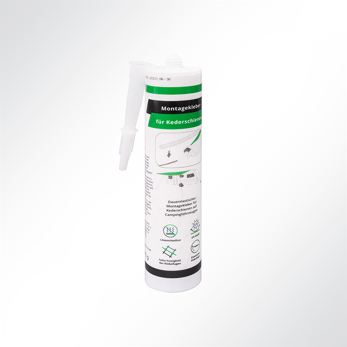 PS MS-Polymerkleber für Kederschienen Kederleisten 310ml Kartusche weiß