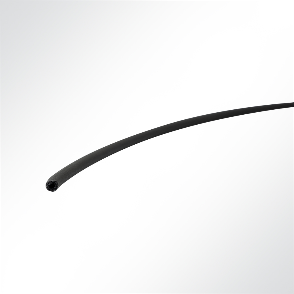 Artikelbild Kedereinlage PVC-Hohleinlage hart Ø 4mm schwarz