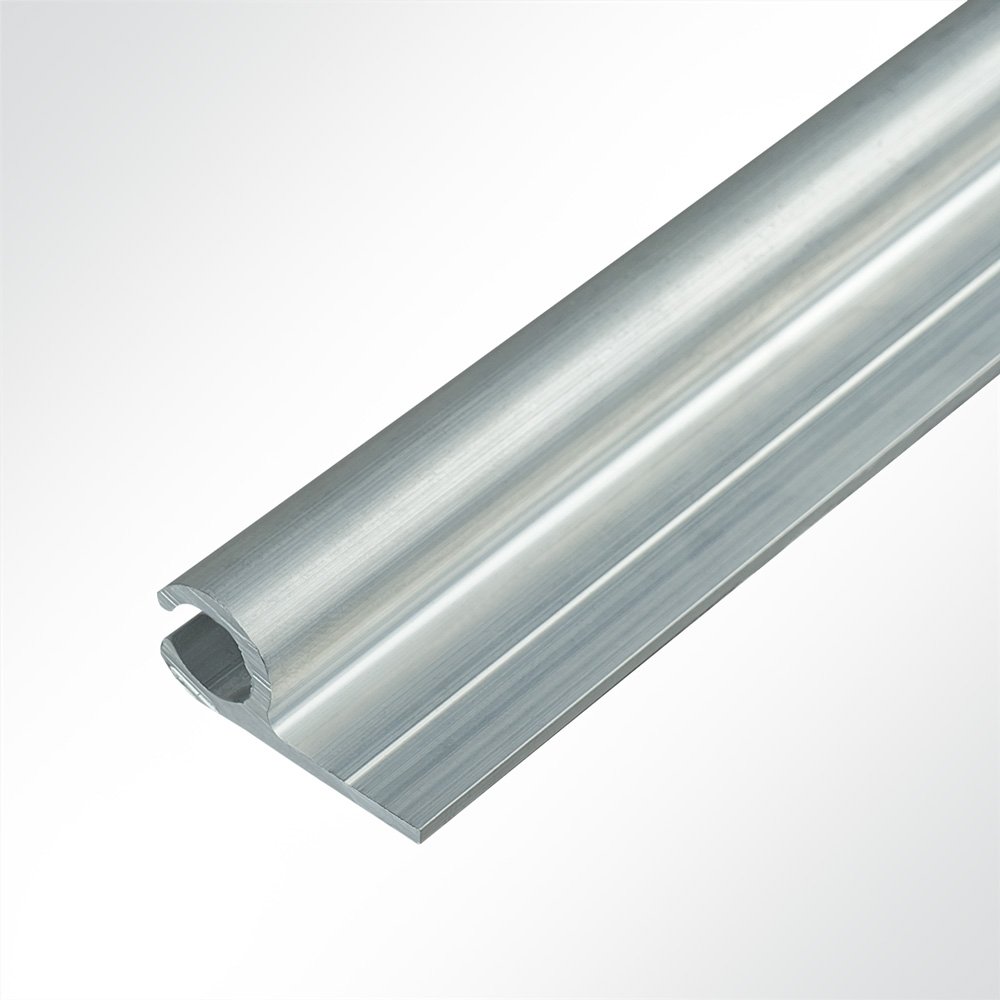 Artikelbild 10x Kederschiene Kederleiste Kederprofil Aluminium pressblank für Keder 4,5-9,0mm Länge 6m