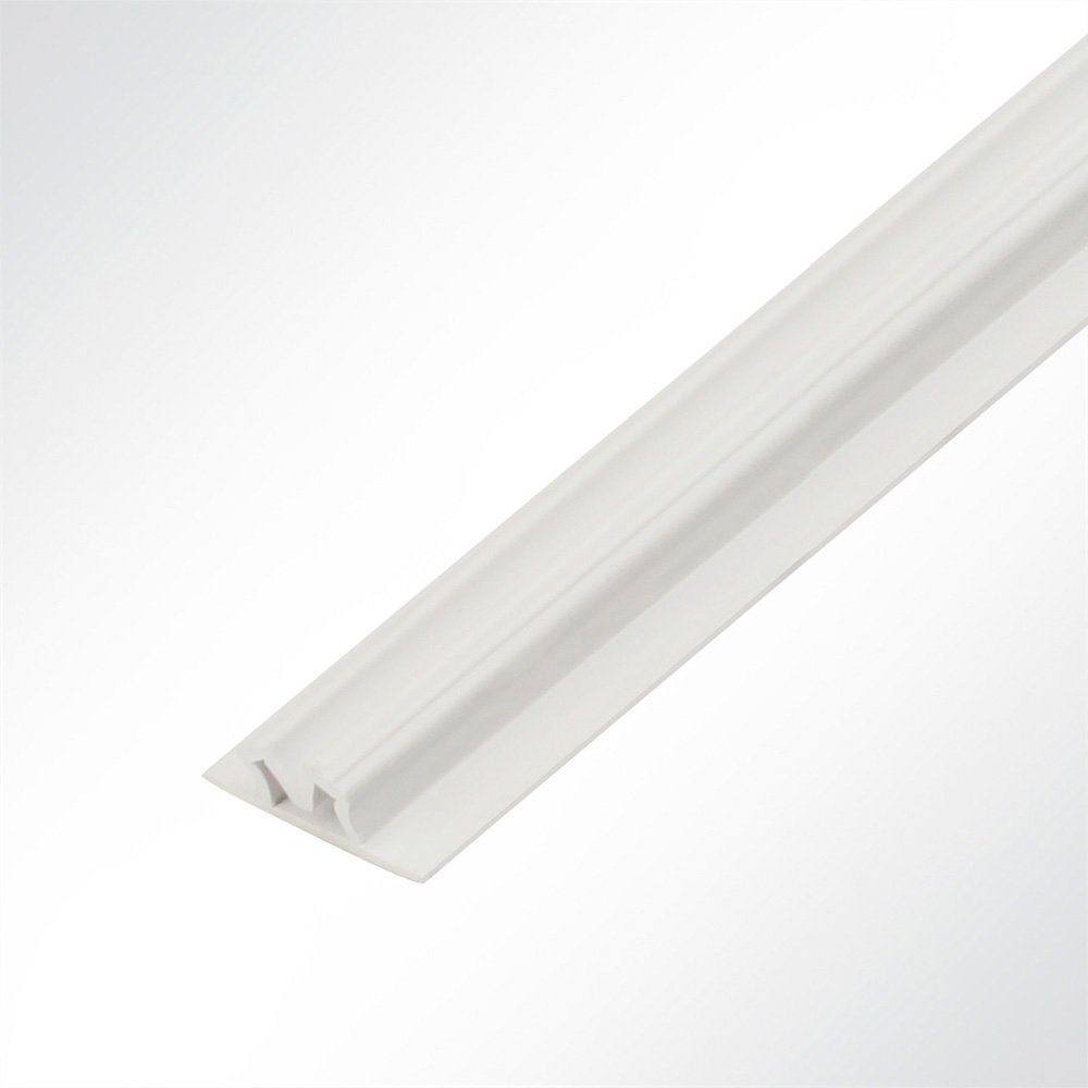 Artikelbild PVC Einschlagkeder für Stoffe 3m weiß