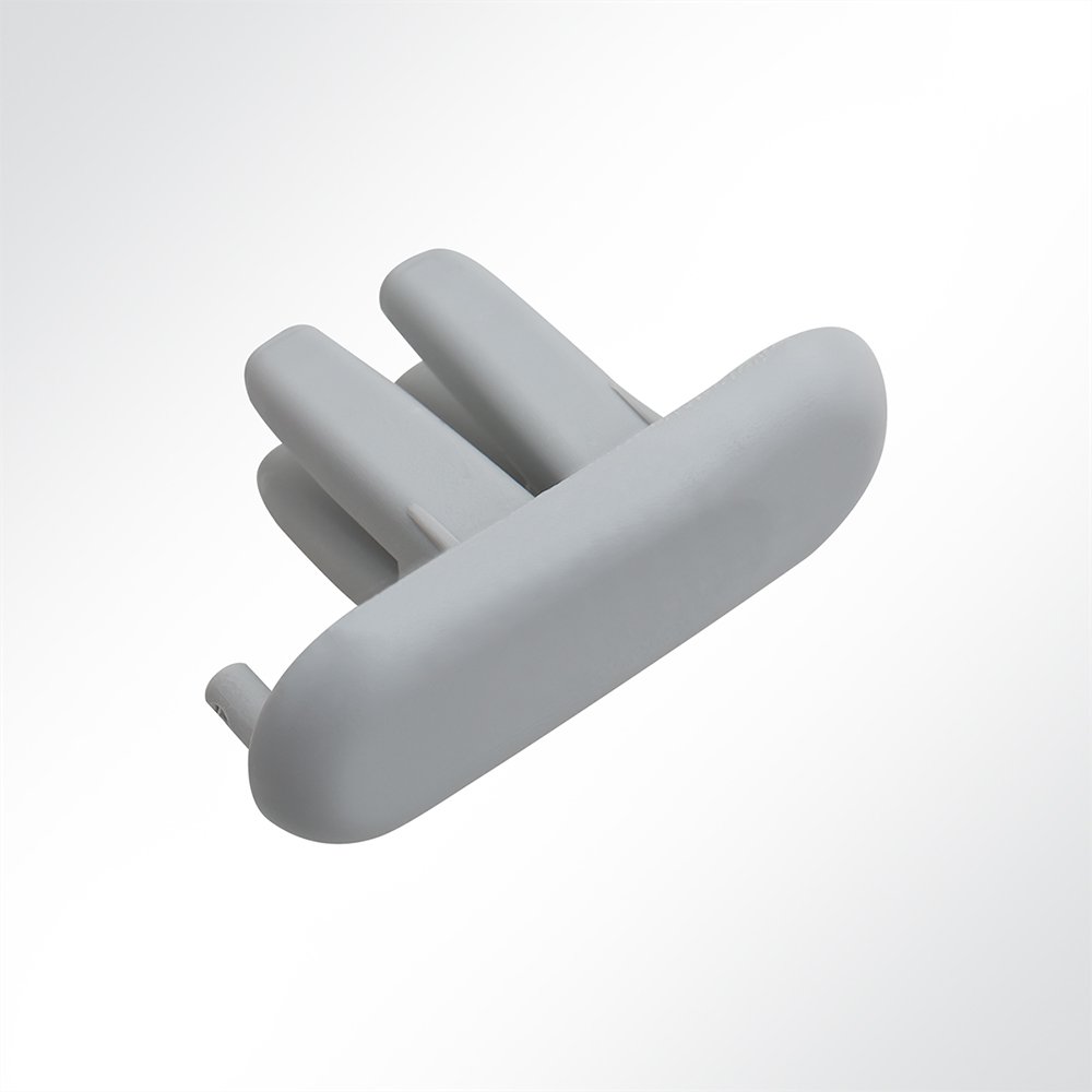 Artikelbild Endkappe für Doppelkederschiene 17x44mm