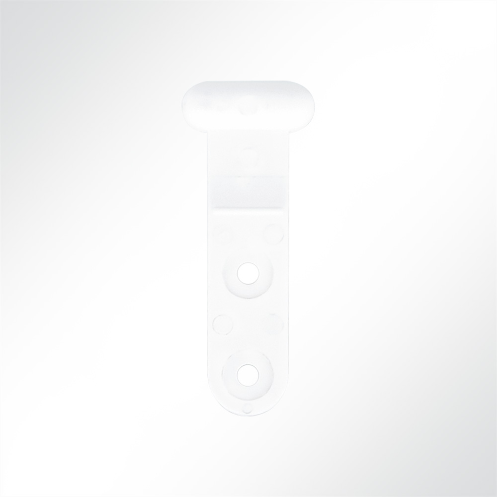 Artikelbild Stabkopfgleiter Nylon weiß 10mm