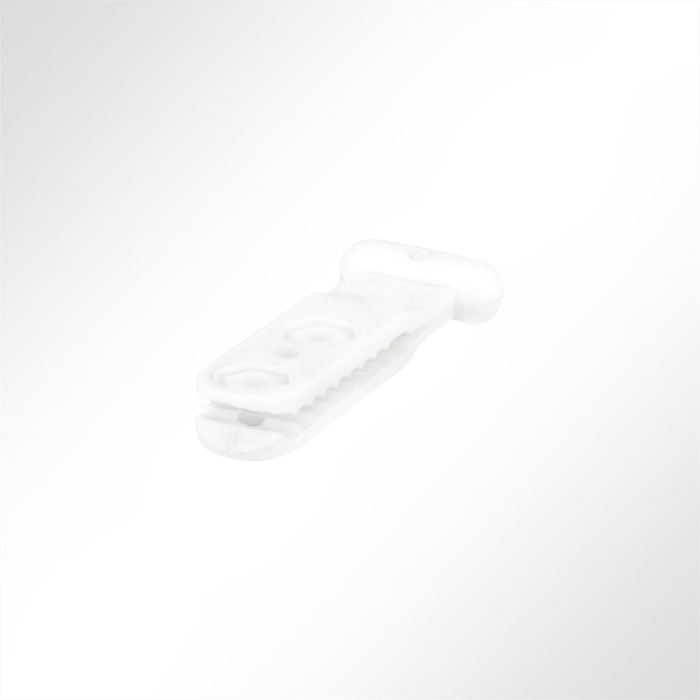 Artikelbild Stabkopfgleiter Nylon weiß 10mm