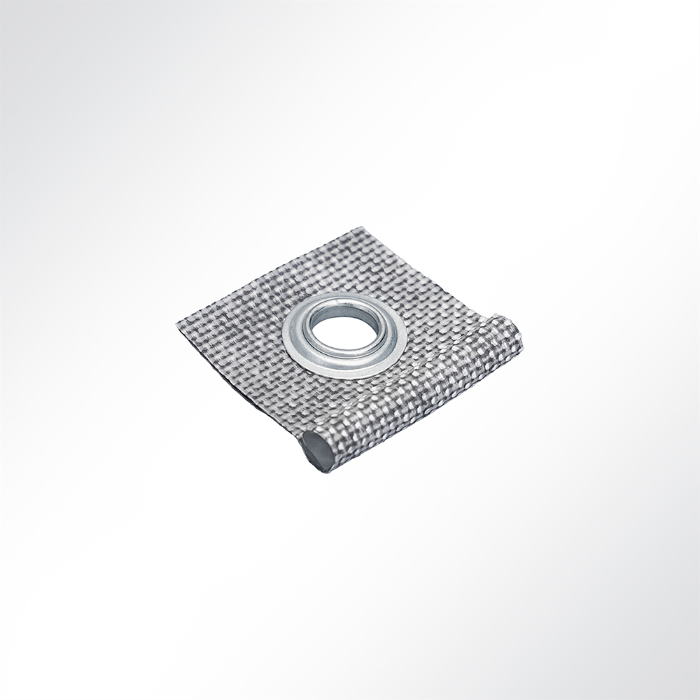 Artikelbild Kederöse 10mm mit Keder grau 7,5 mm zur Befestigung an Kederschiene