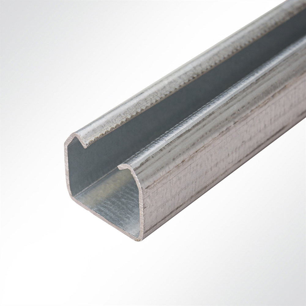 Artikelbild Laufschiene Schiebetür Schiene verzinkt 35x30 mm Länge 2m