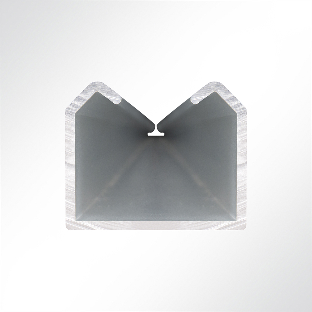 Artikelbild Laufschiene Schiebetür Schiene Aluminium eloxiert 35x30 mm Länge 2m