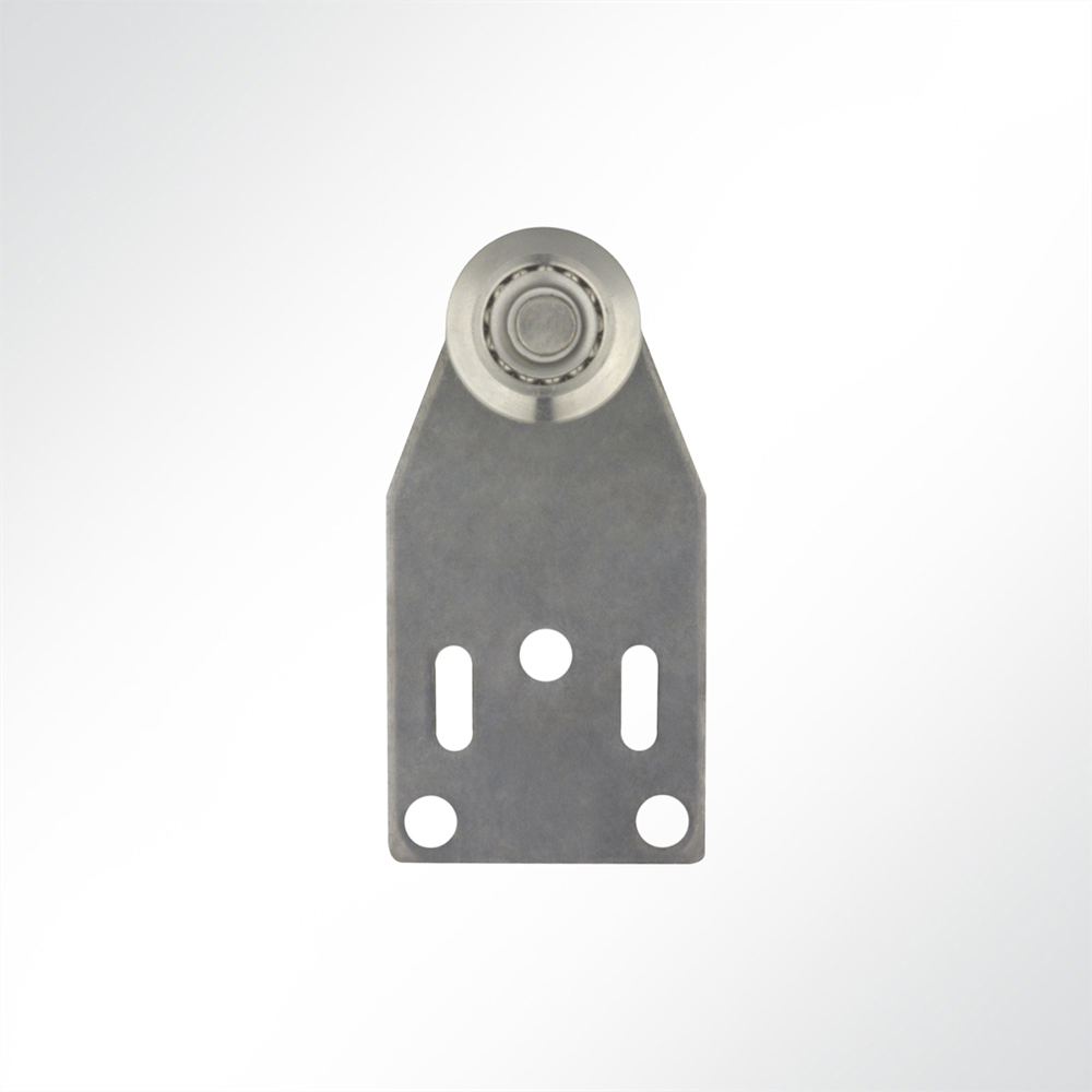 Artikelbild Laufrolle Vorhangrolle Führungsrolle Edelstahl Nirosta für Laufschiene 35x30mm