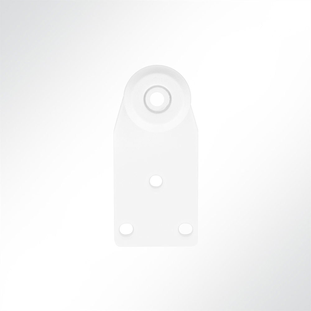 Artikelbild Laufrolle Vorhangrolle Führungsrolle Kunststoff Nylon für Laufschiene 35x30mm