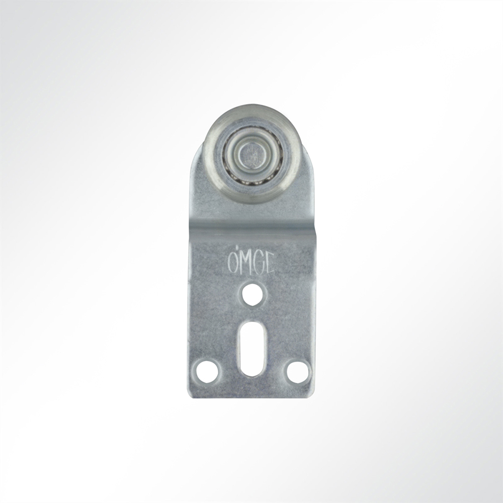 Artikelbild Laufrolle Vorhangrolle Führungsrolle verzinkt für Laufschiene 35x30mm