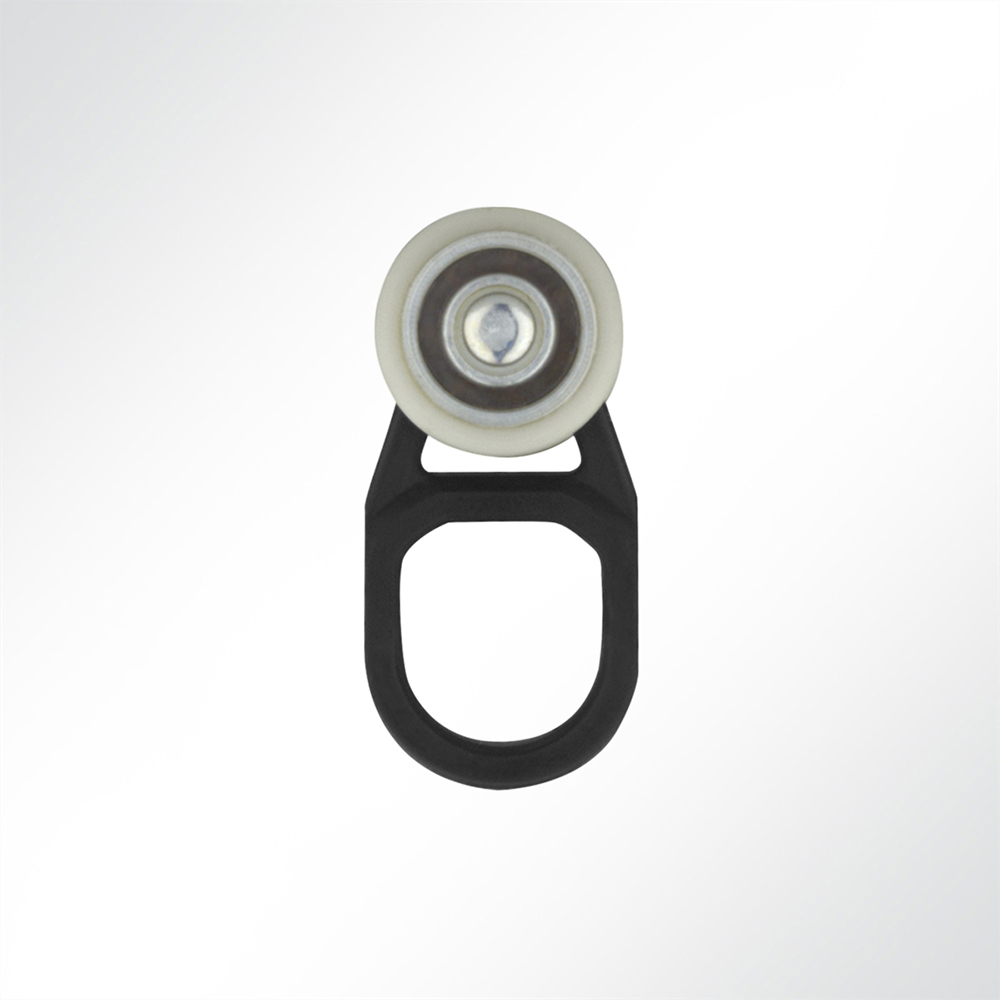 Artikelbild Doppelrolle Nylon für Laufschiene 35x30mm Tor Vorhangplane