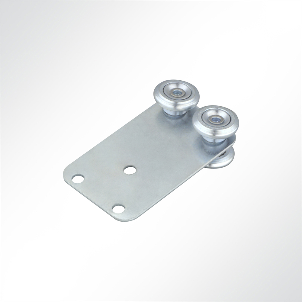 Artikelbild Laufrolle Vorhangrolle Führungsrolle 4-fach für Laufschiene 35x30mm 4-fach