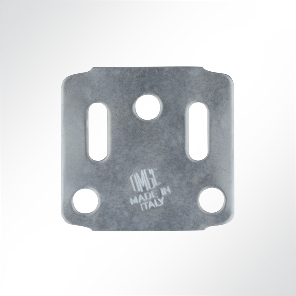 Artikelbild Gegenplatten verzinkt 40x35mm für 4-Fachrolle Profil 35x30mm