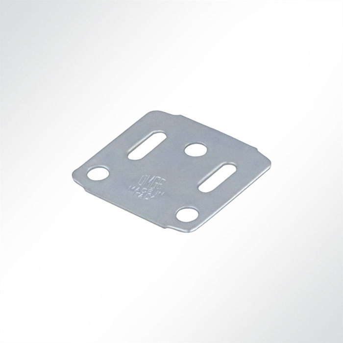 Gegenplatten für Doppelrollen für Laufschiene 35x30mm