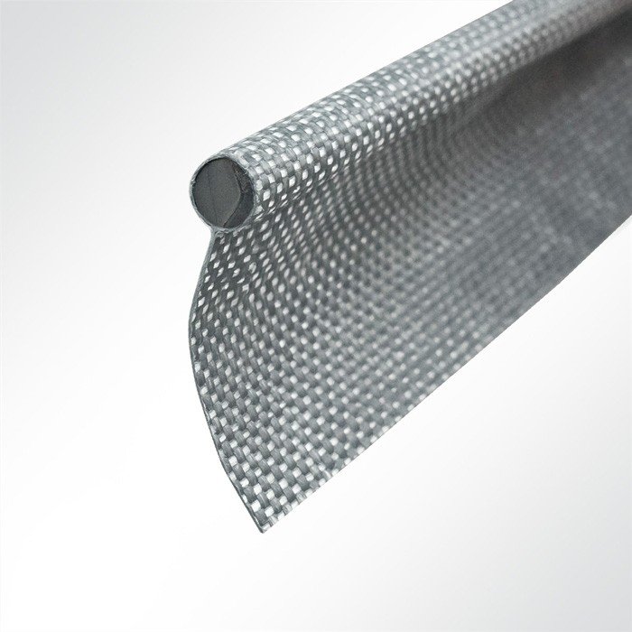 Kederband Keder Zeltkeder einfahnig 7,5 bis 8,5mm anthrazitgrau