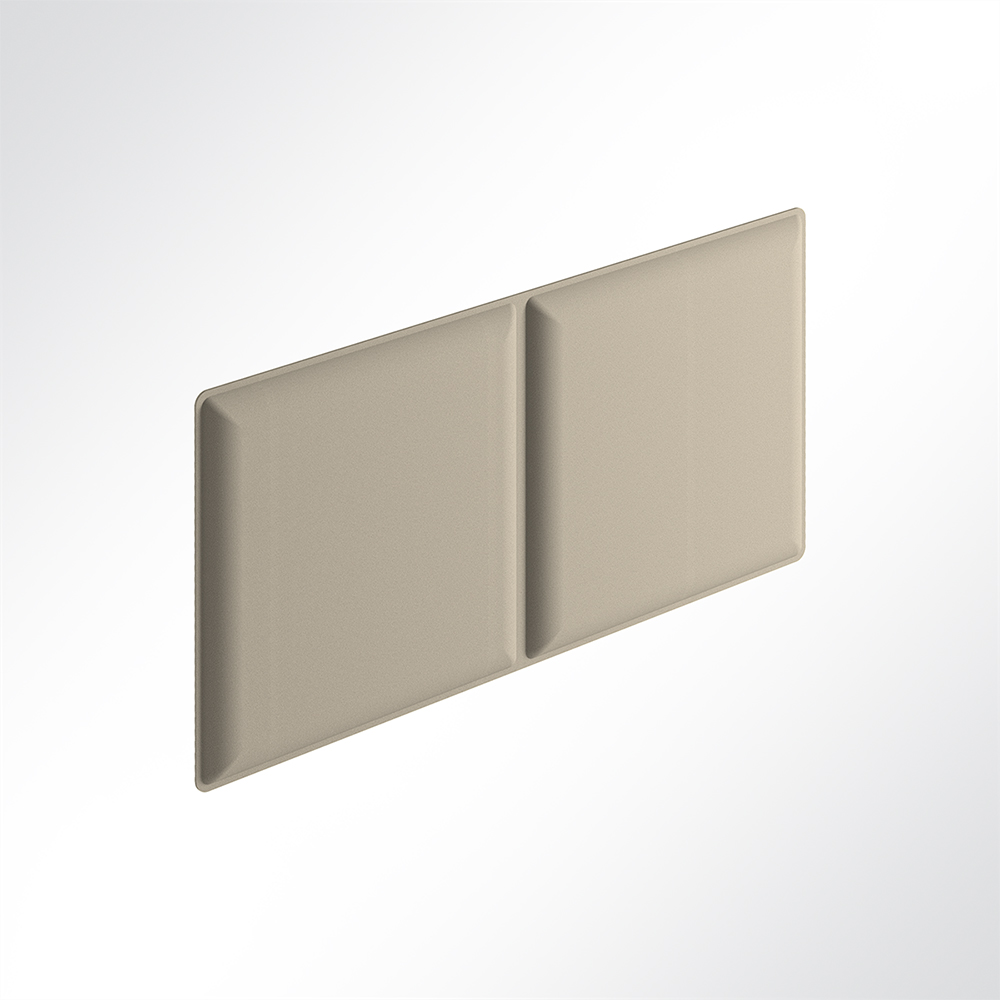 Artikelbild QP Square Akustikpaneele Akustikplatten Schallabsorber 59x118cm Elfenbein 0532 VE 2 Stück