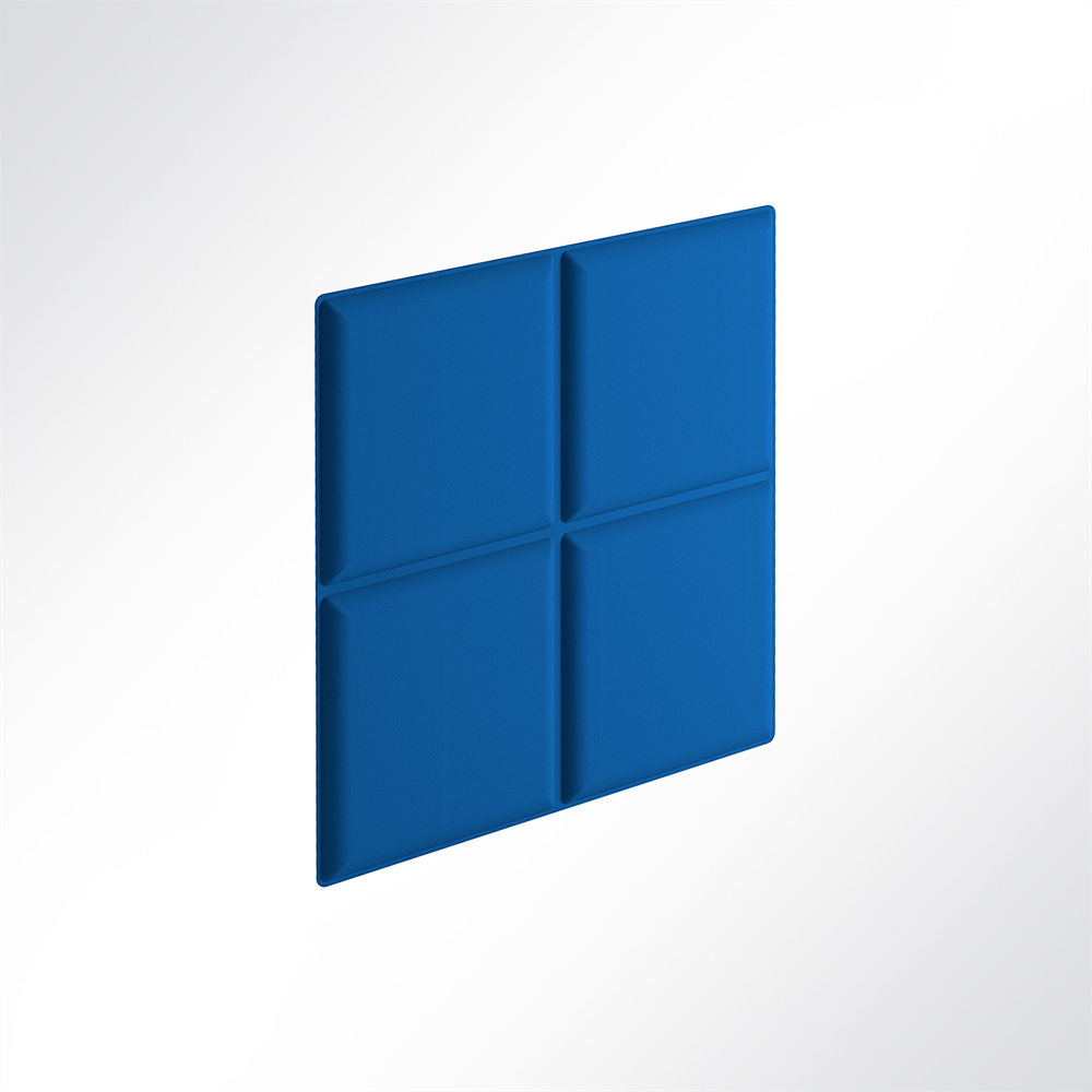 Artikelbild QP Square Akustikpaneele Akustikplatten Schallabsorber 118x118cm Blau 0331