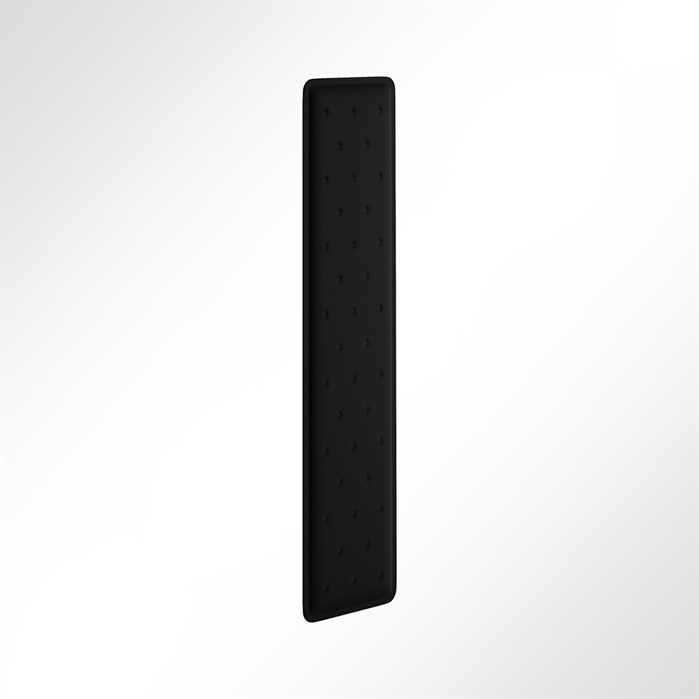 Artikelbild QP Flat Single Akustikpaneele Akustikplatten Schallabsorber 60x40cm Schwarz 0651