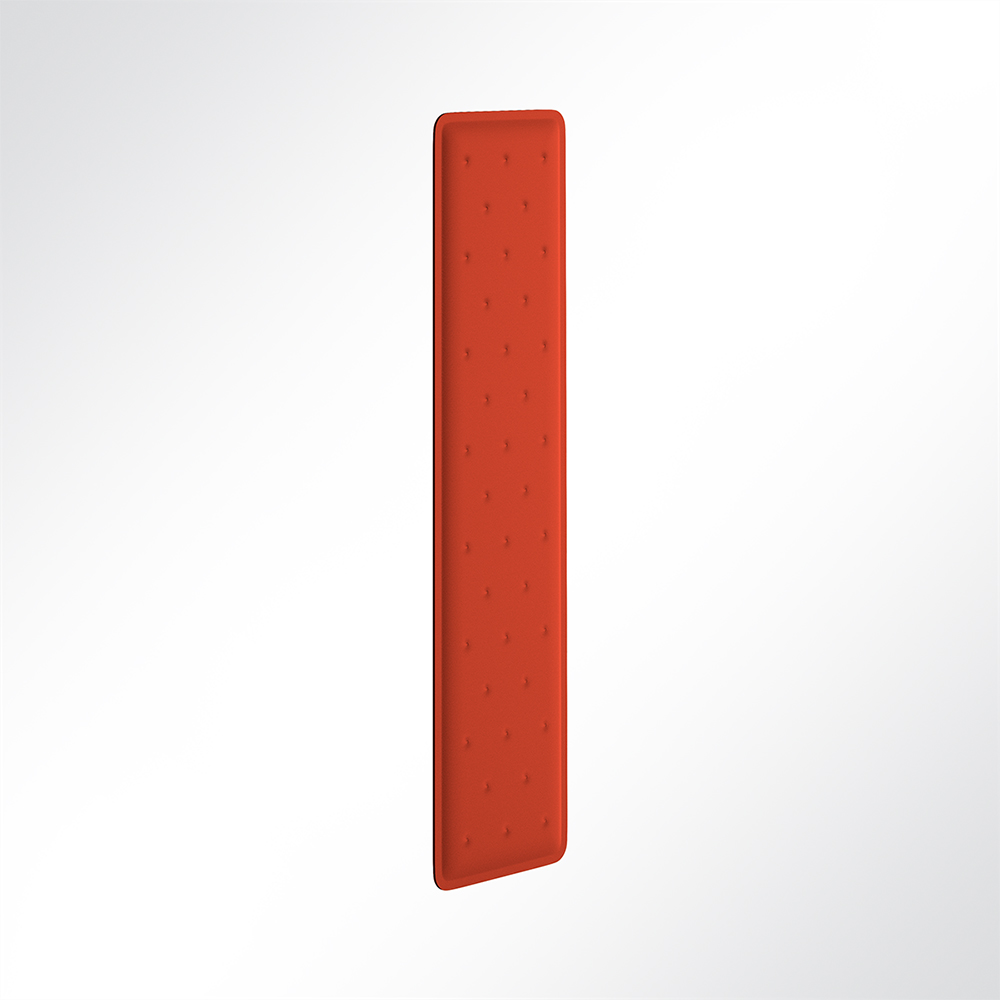 Artikelbild QP Flat Single Akustikpaneele Akustikplatten Schallabsorber 60x40cm Orange 0120