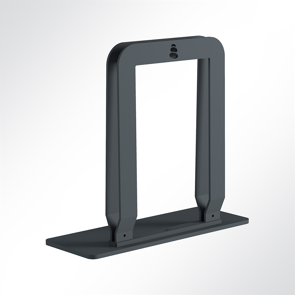 Artikelbild QP Akustikpaneele-Halterung bündig zur Wand für Single Paneel Schwarz 7016