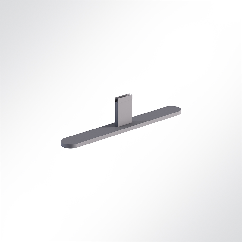 Artikelbild QP Akustikpaneele Booth-Mode Fußendstück Grau 7035