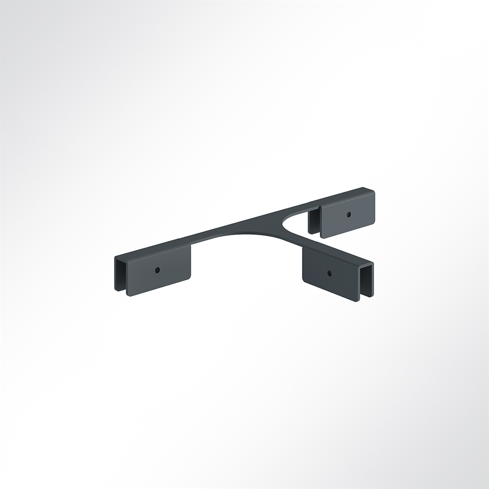 Artikelbild QP Akustikpaneele Booth-Mode Kopf-Verbinder von 3 Paneelen Schwarz 7016