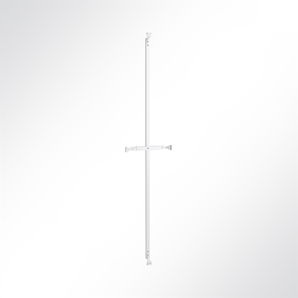 Artikelbild QP Akustikpaneele Wall & Ceiling Mode 4 Klammern für 180cm Single Paneele Weiß 9003