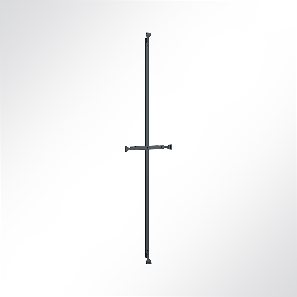 Artikelbild QP Akustikpaneele Wall & Ceiling Mode 4 Klammern für 180cm Single Paneele Schwarz 7016