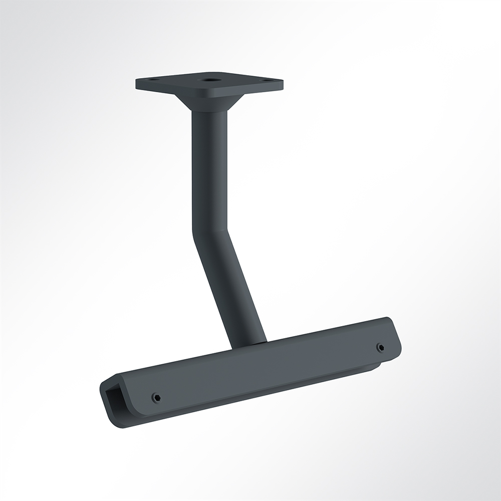 Artikelbild QP Akustikpaneele Wall & Ceiling Mode Halter H: 9cm für 60/80cm Paneele 30° Schwarz 7016