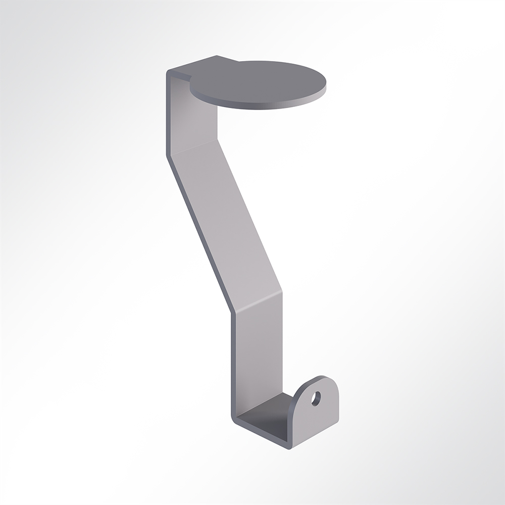 Artikelbild QP Akustikpaneele Desking Haken für Taschen Grau 7035