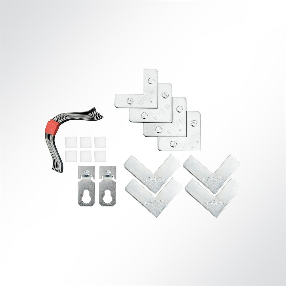 Artikelbild QP Schallabsorber Wand Akustikpaneele bluefiber tec based B1 2500g/m² weiß 620x625x50mm