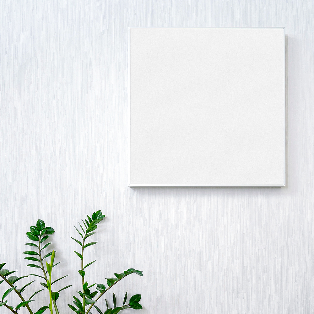 Artikelbild QP Schallabsorber Wand Akustikpaneele bluefiber tec based B1 2500g/m² weiß 620x625x50mm