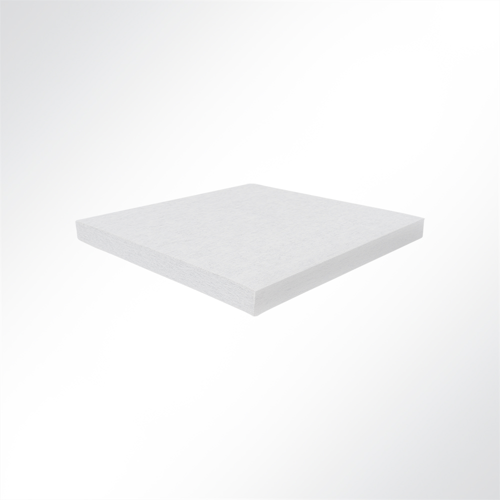 Artikelbild QP Akustikpaneele Schallabsorber Deckensegel bluefiber tec based B1 2500g/m² weiß 620x625x50mm