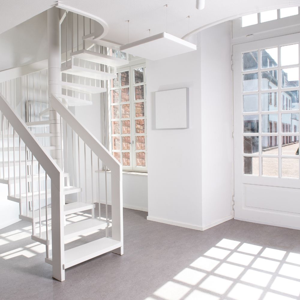 Artikelbild QP Akustikpaneele Schallabsorber Deckensegel bluefiber tec based B1 2500g/m² weiß 620x625x50mm