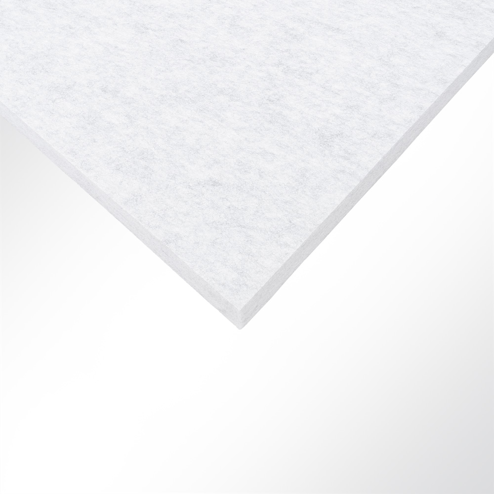 Artikelbild Bluefiber PAD PET Vlies Akustikplatten Schallabsorber 2500g/m² 50mm B1 hellgrau marmor 620x625mm