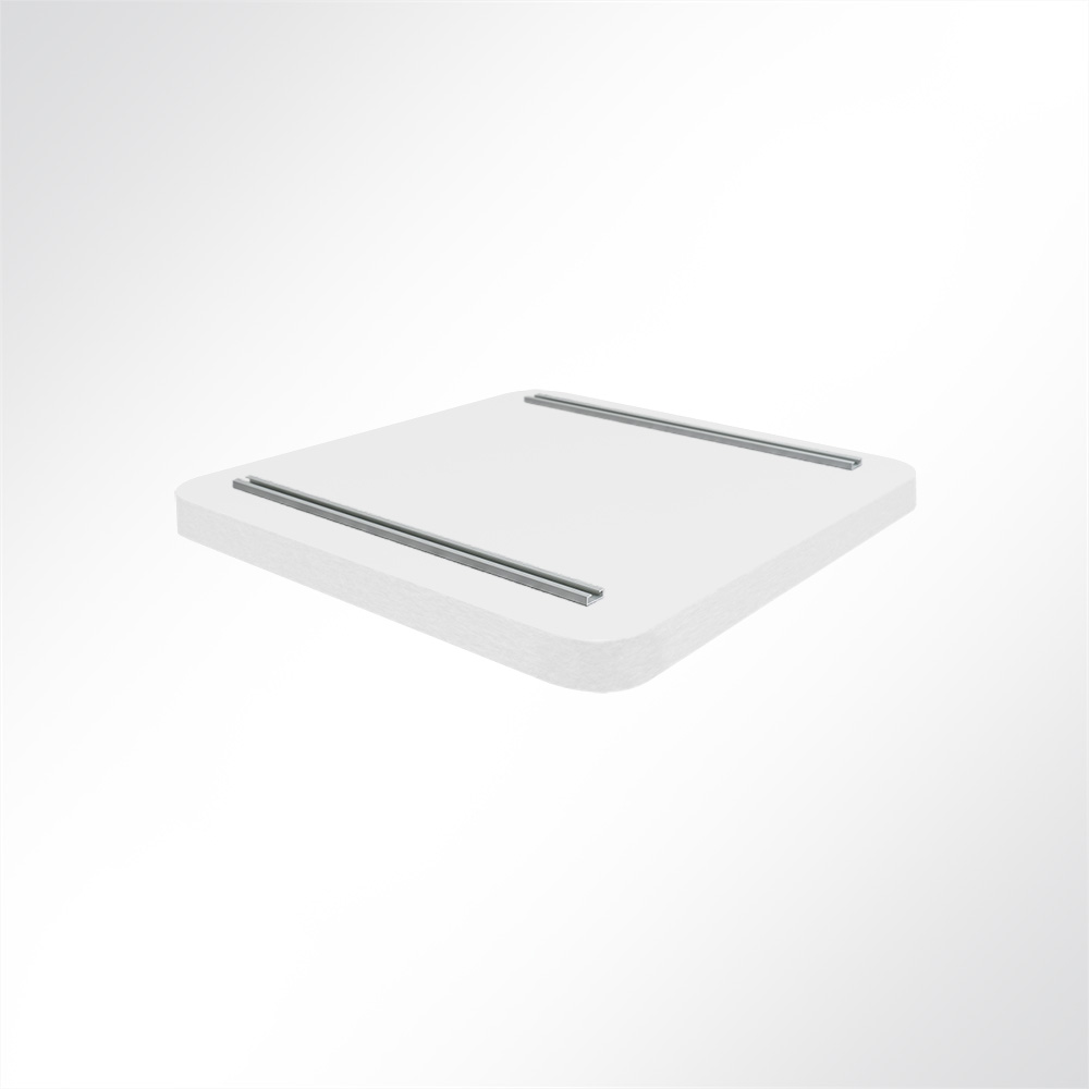 Artikelbild QP Akustikpaneele Deckensegel runde Ecken B1 2500g/m² weiß 620x625mm