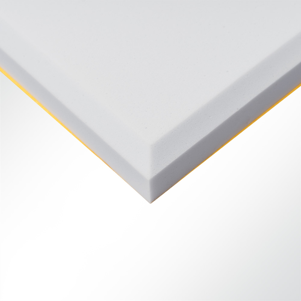 Artikelbild Schallabsorber Basotect® 100x50x5cm hellgrau selbstklebend 45° Fase Schallschutz Schalldämmung für Wand und Decke