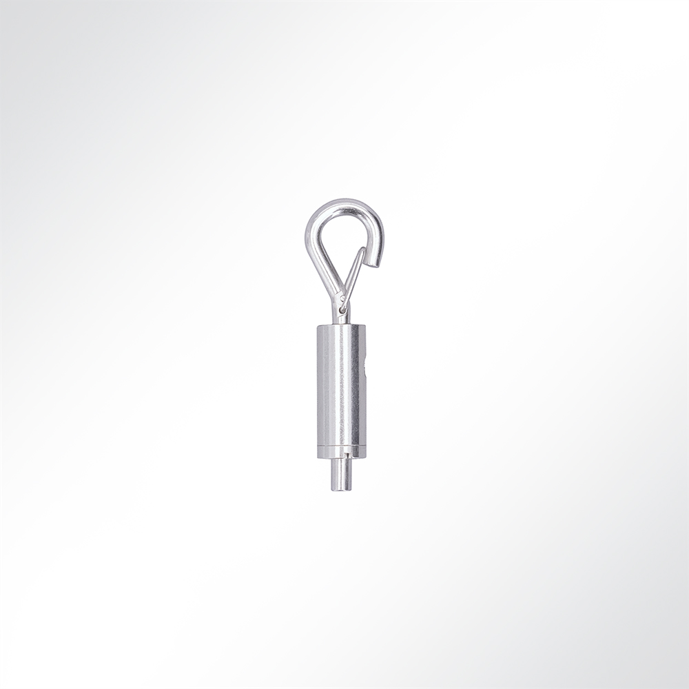 Artikelbild QP Vierfaches Abhängeset mit Gripper-Karabinerhaken, Seil, Deckenbefestigung