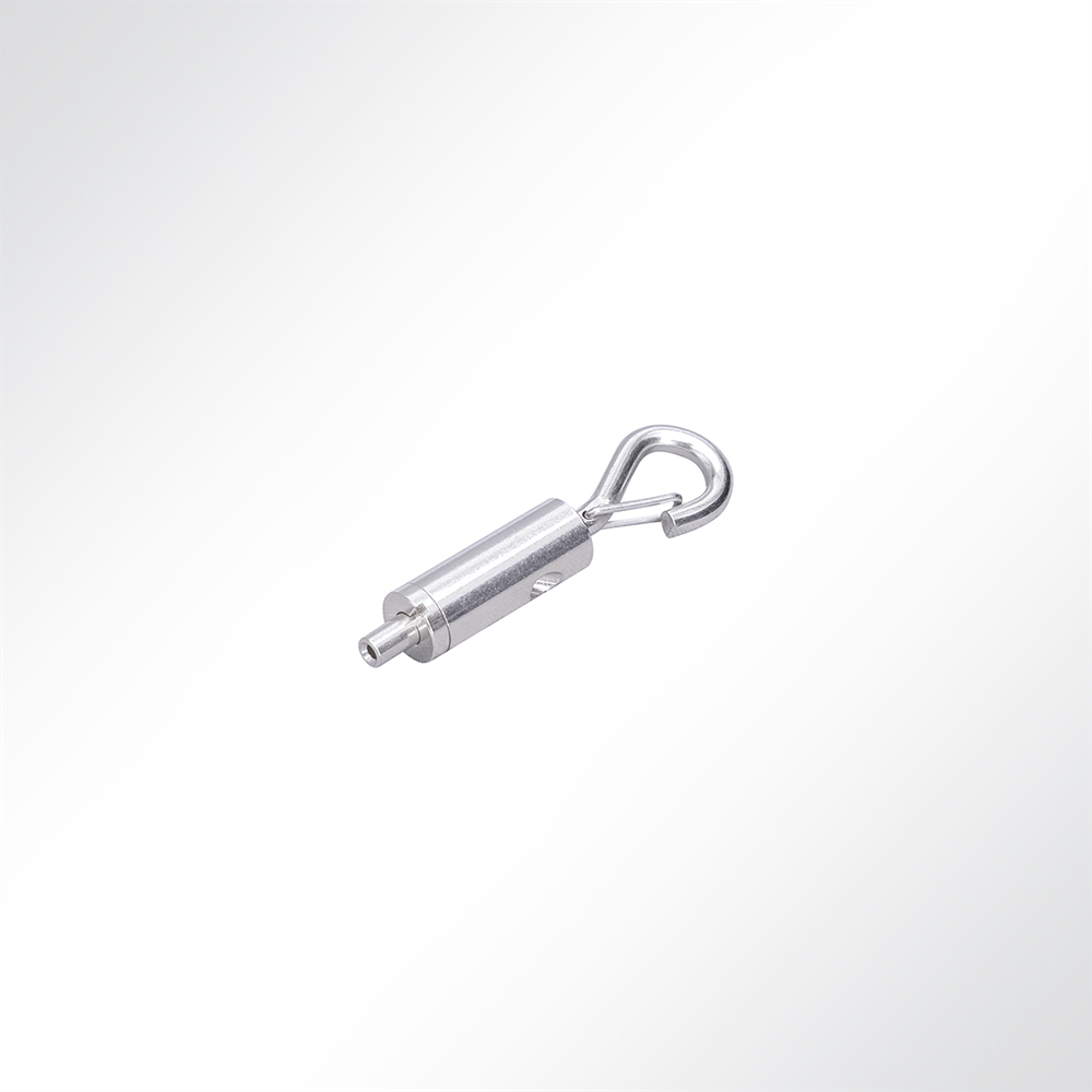 Artikelbild QP Vierfaches Abhängeset mit Gripper-Karabinerhaken, Seil, Deckenbefestigung