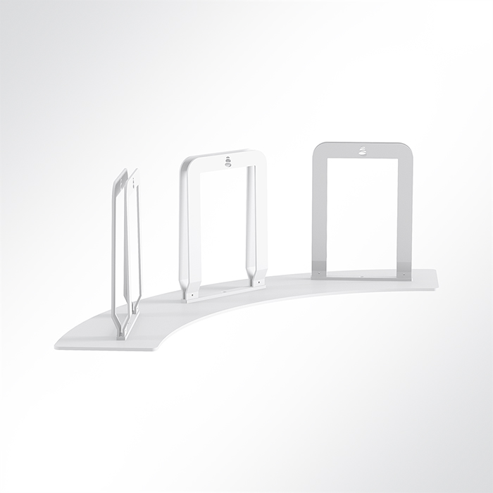 QP Akustikpaneele-Halterung rund für Triple Paneel ohne Rollen