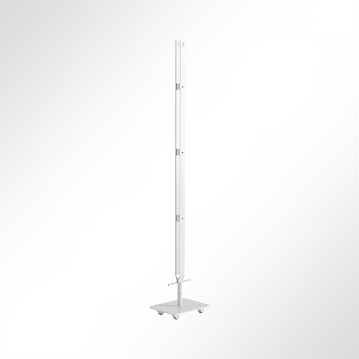 QP Akustikpaneele-Ständer für 4 Single Paneele horizontal mit Rollen