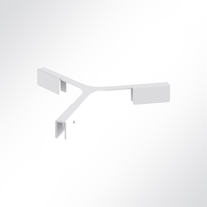 QP Akustikpaneele Booth-Mode Kopf-Verbinder von 3 Paneelen 120°