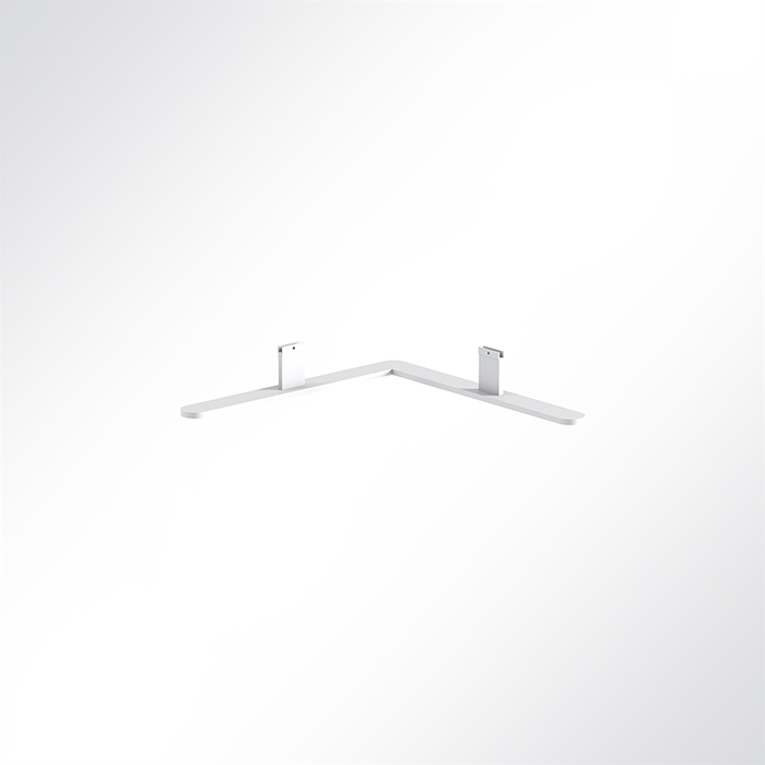 QP Akustikpaneele Booth-Mode Fußendstück von 2 Paneelen 90°