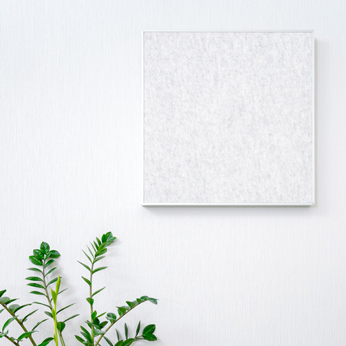 QP Wandpaneel Schallabsorber Schalldämmung Wand B1 hellgrau marmor