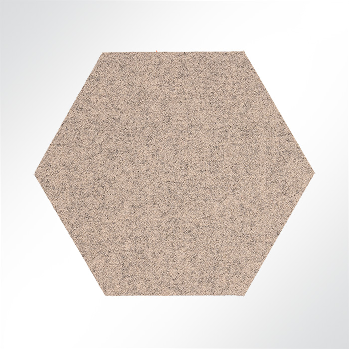Vorschau QP Schallabsorber Basotect® Hexagon 290x30mm Camira Blazer Silverdale Camira Blazer St Andrews