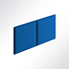 Vorschau QP Square Akustikpaneele Akustikplatten Schallabsorber 59x118cm Maigrün 0426 VE 2 Stück Blau 0331