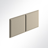 Vorschau QP Square Akustikpaneele Akustikplatten Schallabsorber 59x118cm Maigrün 0426 VE 2 Stück Elfenbein 0532