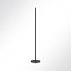 Vorschau QP Akustikpaneele Pole-Mode Stange Ø4cm Höhe 180cm Fuß Ø34cm Schwarz 7016 Schwarz 7016